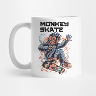 Monkey skate Mug